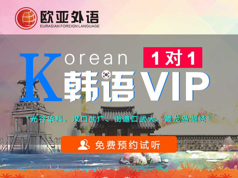 武汉欧亚外语韩语vip培训1对1私人定制教学 武汉欧亚外语韩语vip培训1对1私人定制教学